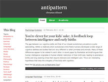 Tablet Screenshot of antipattern.net